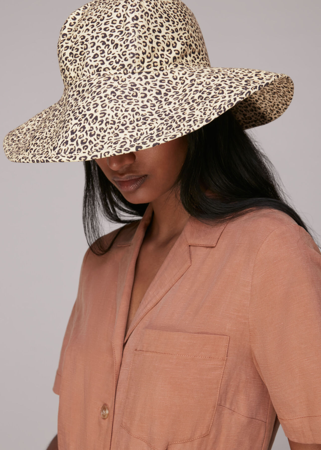 Mini Leopard Print Bucket Hat