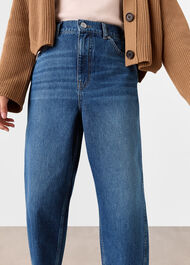 Petite Authentic Barrel Leg Jean