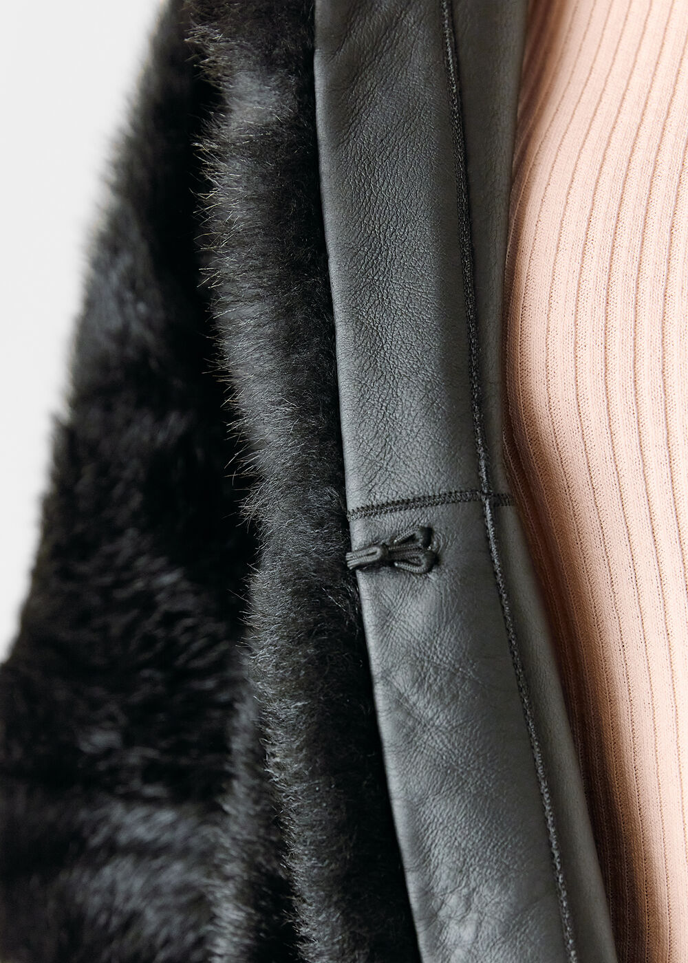 Odette Long Shearling Coat