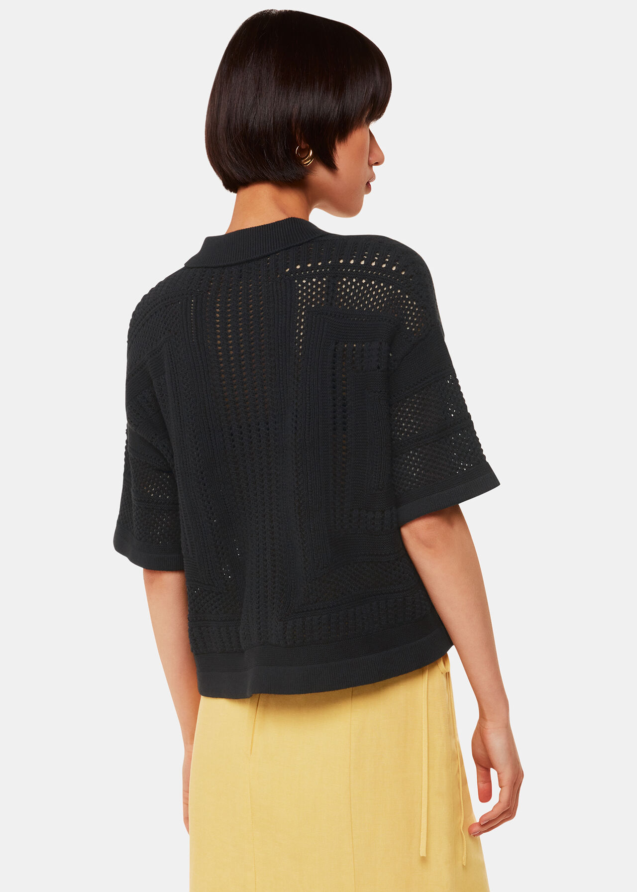 Crochet Knitted Shirt