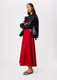 Panel Detail V Neck Maxi Dress