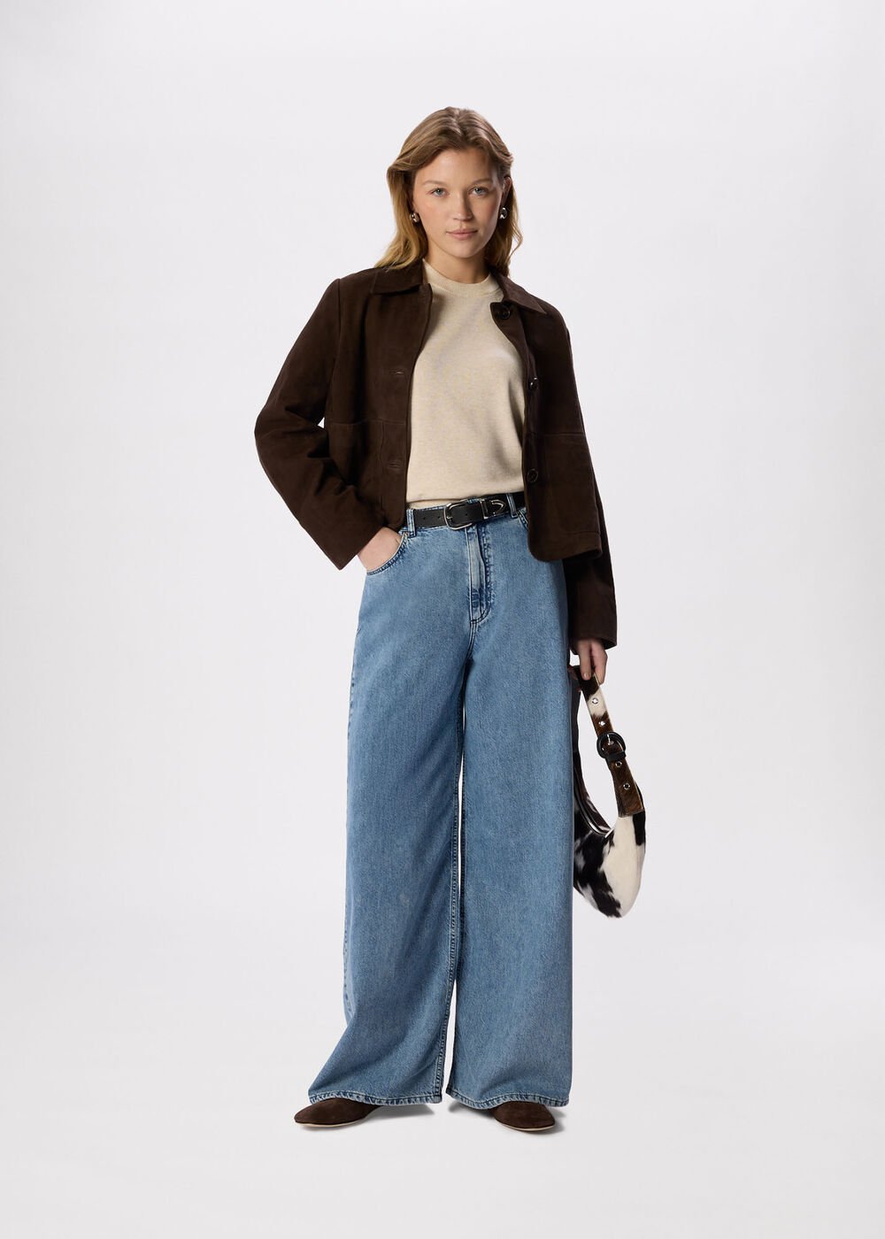Full Length Wide Leg Jean