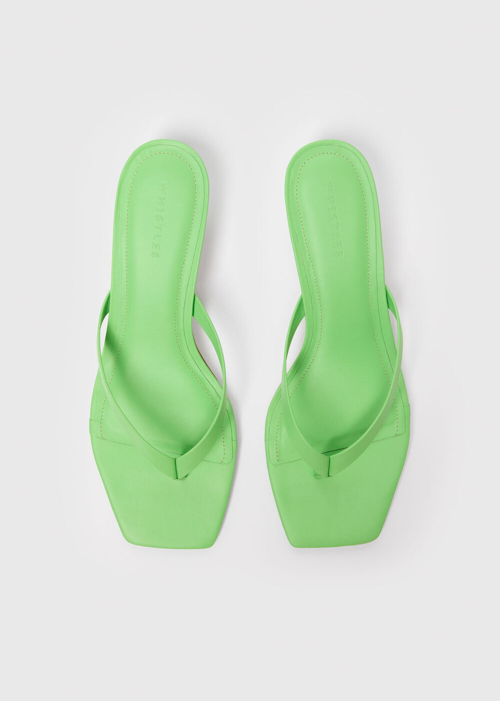 Toe Post Kitten Heel Mule