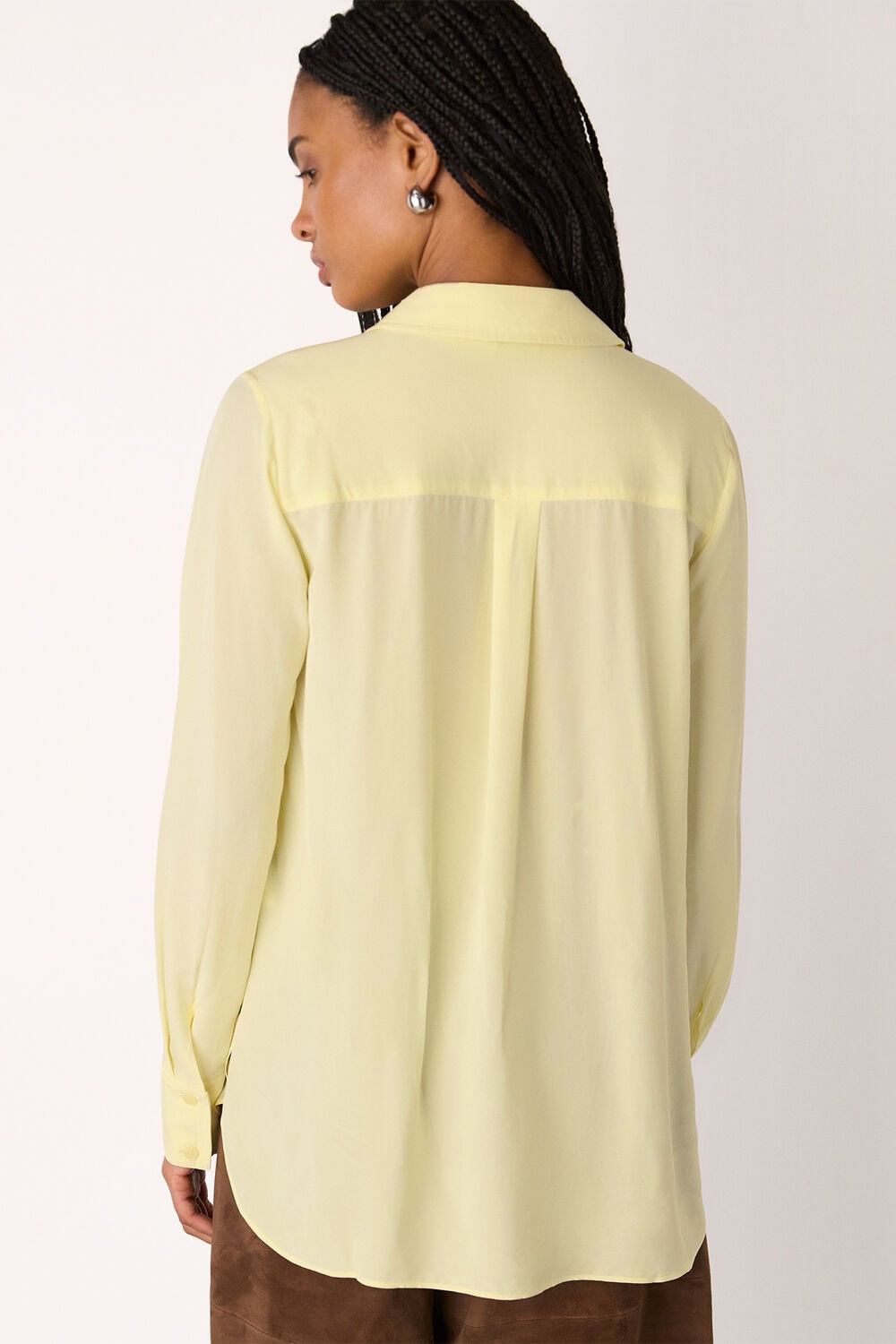 Tie Detail Classic Shirt