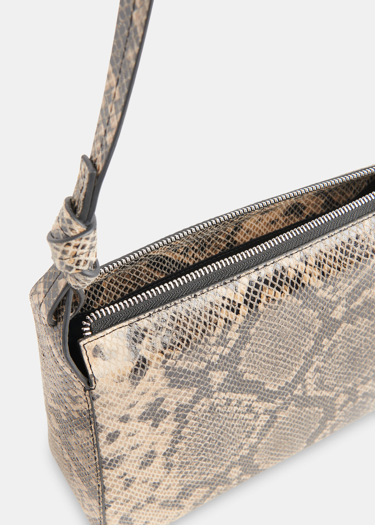 Erica Snake Shoulder Bag