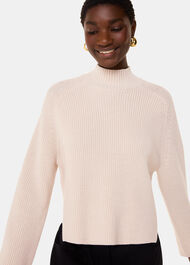 Wool Mix Side Detail Knit