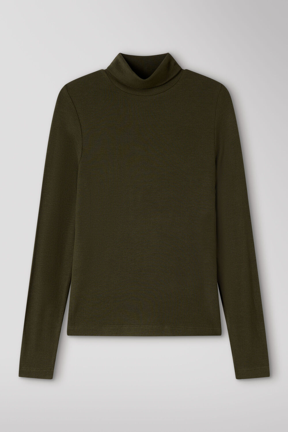 Khaki Essential Ribbed Polo