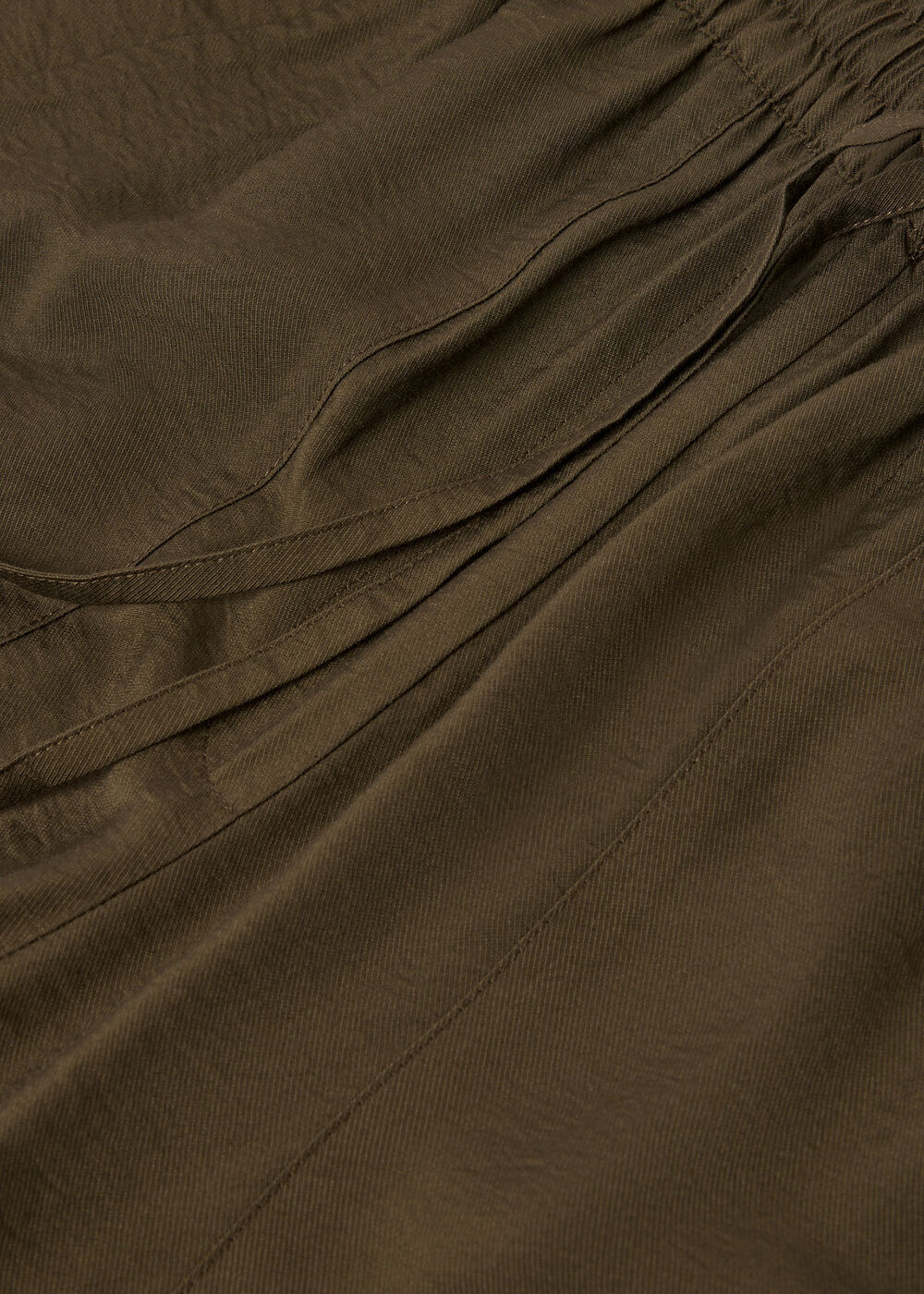 Petite Tie Waist Trouser