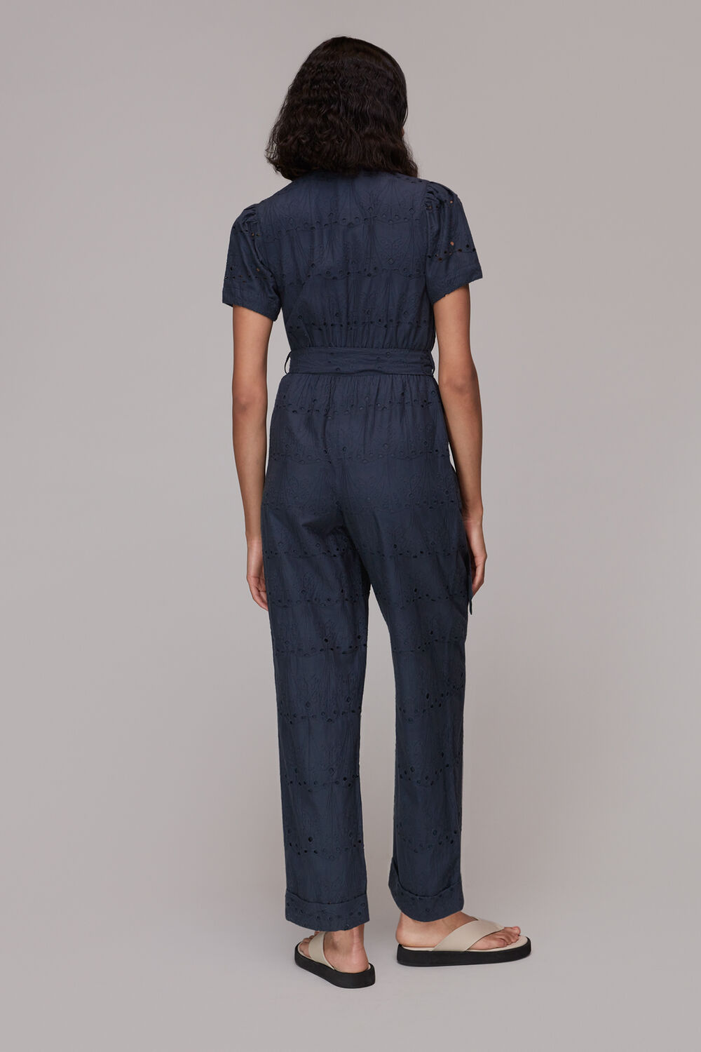 Zoe Broderie Jumpsuit