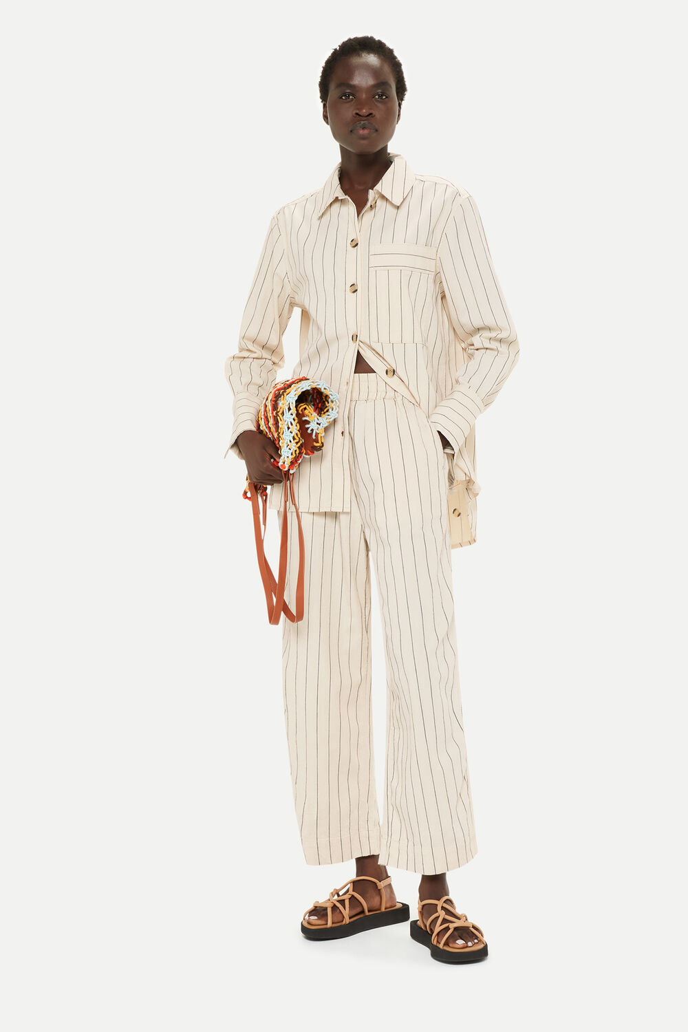 Multicolour Kwammie Striped Overshirt