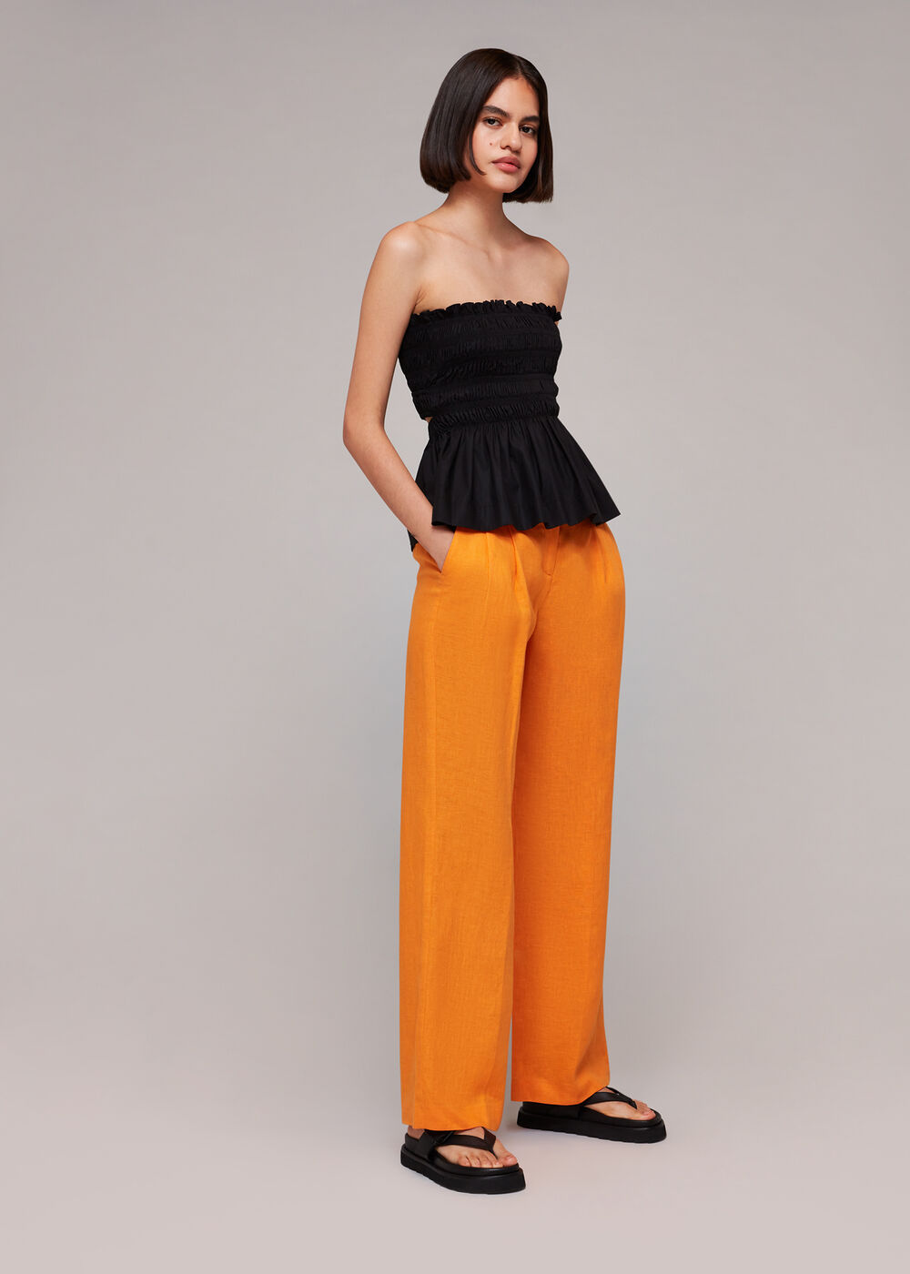 Leonie Linen Trouser