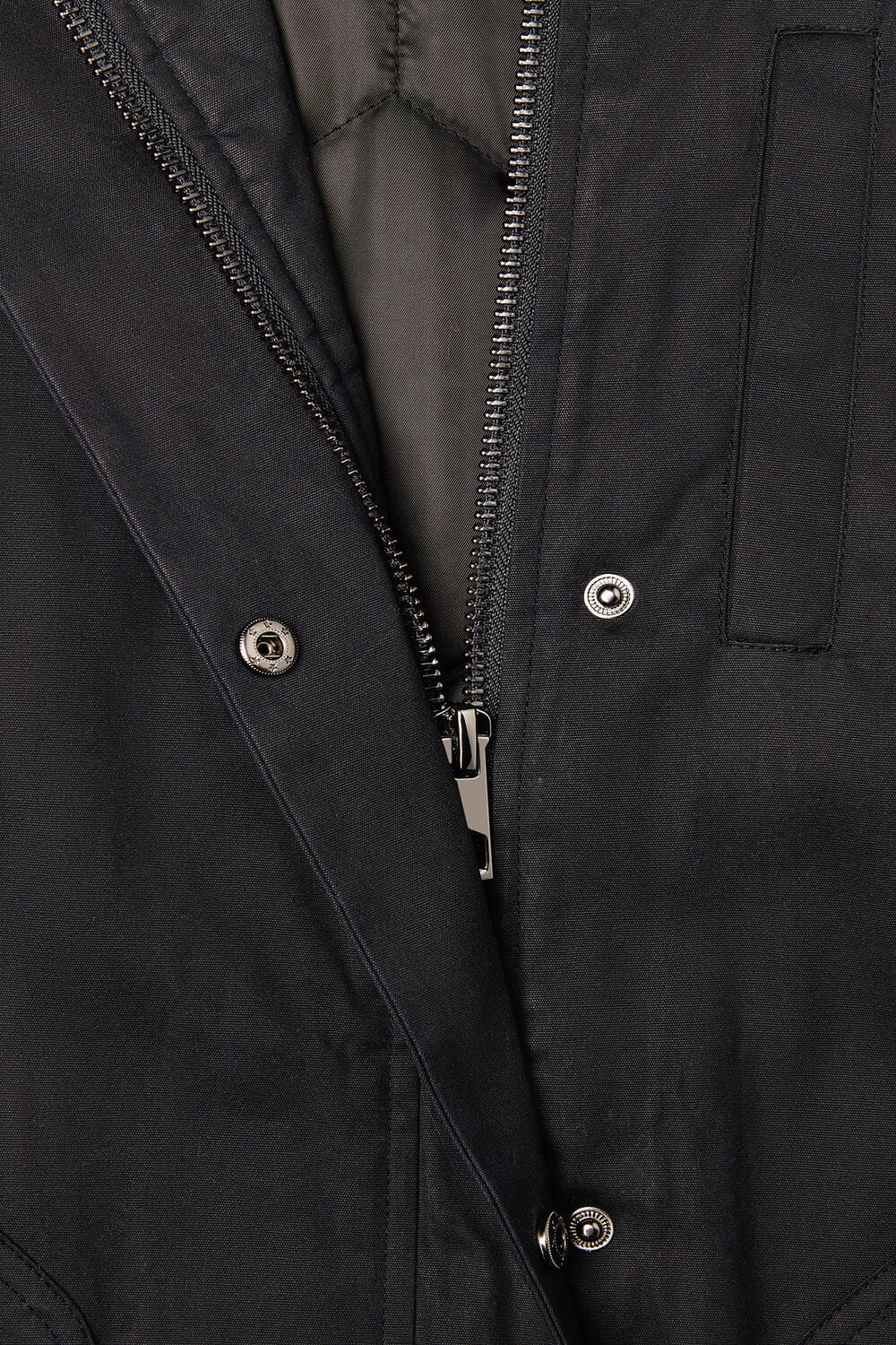 Black Fern Waxed Barn Jacket