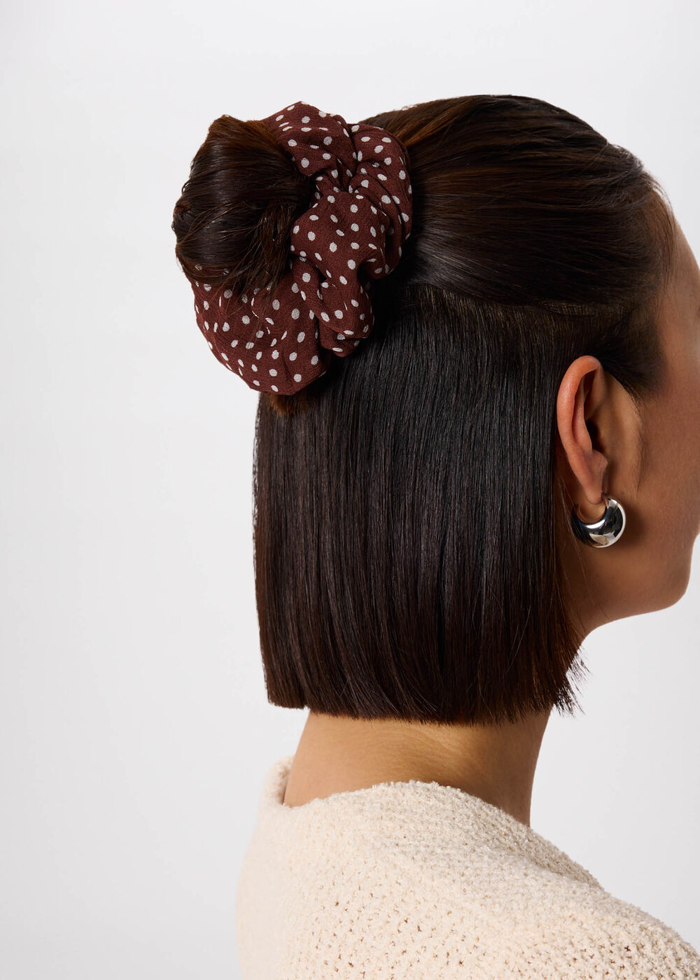 Polka Dot Scrunchie