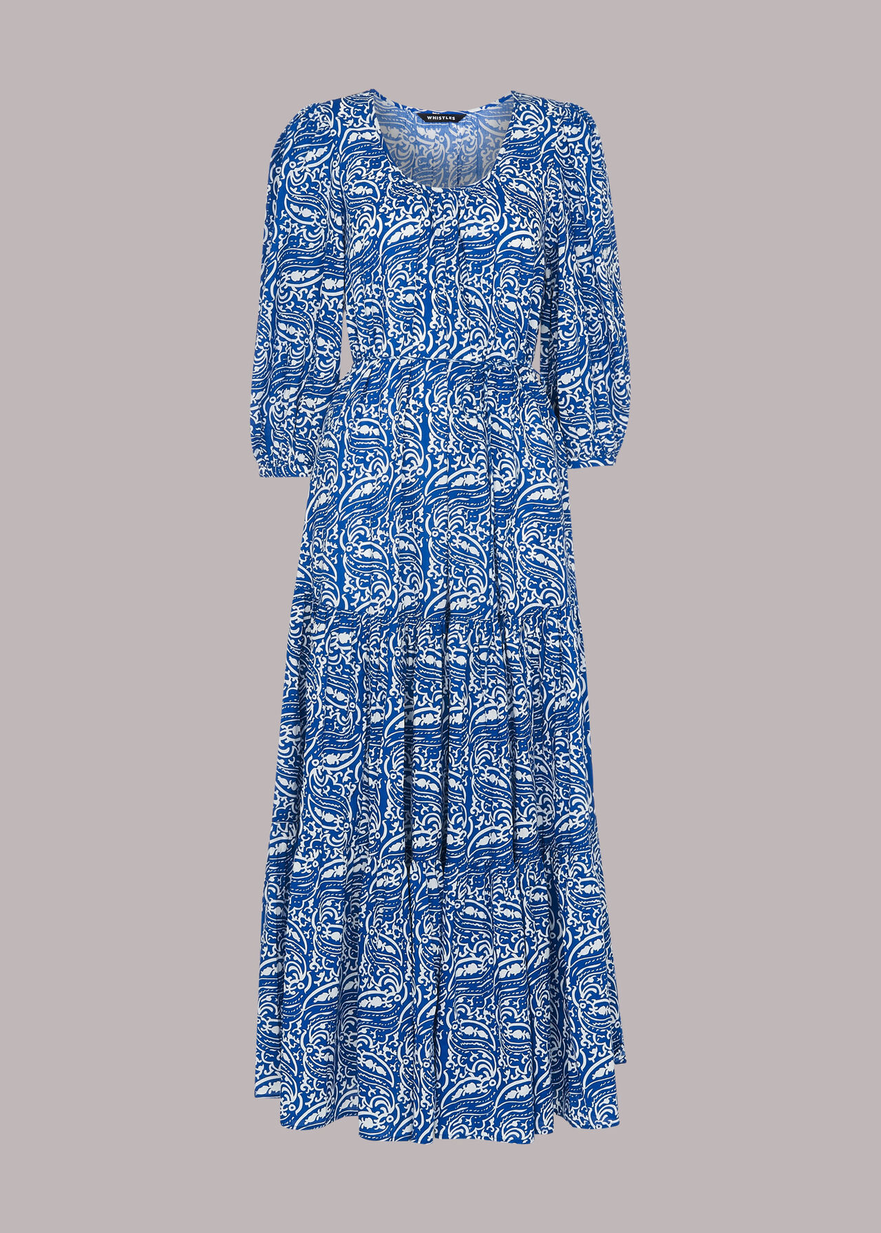 Chaina Print Trapeze Dress