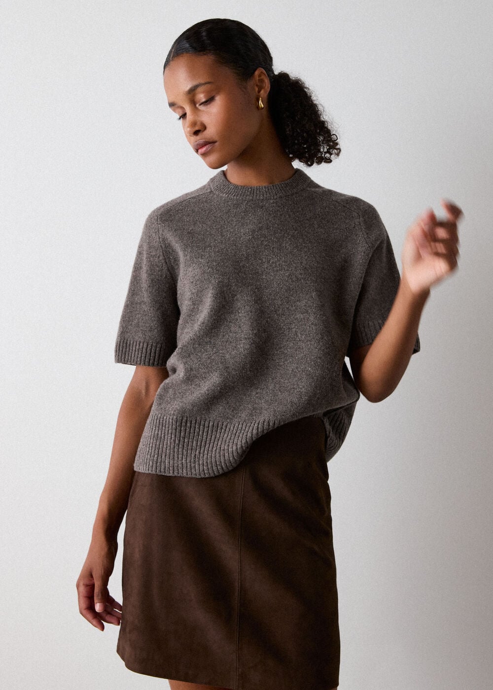 Wool Knitted Tee
