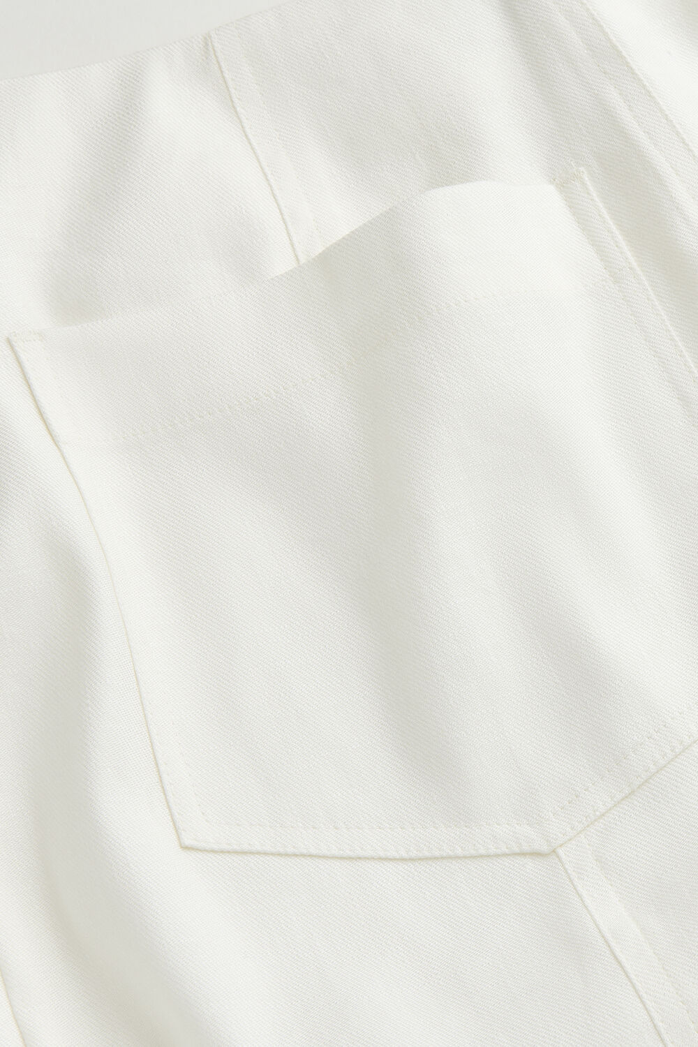 Linen Blend Maxi Skirt