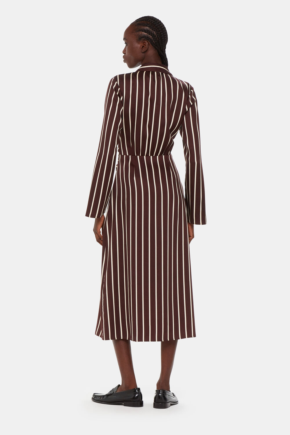Alex Stripe Shirt Dress