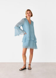 Frill Boho Mini Dress
