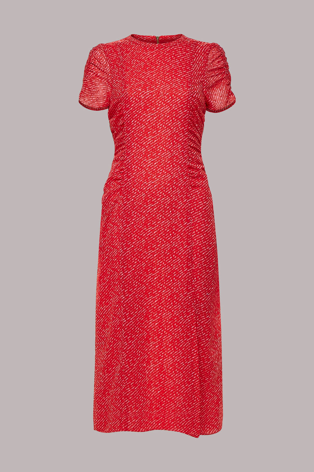 Petite Diagonal Fleck Dobby Dress
