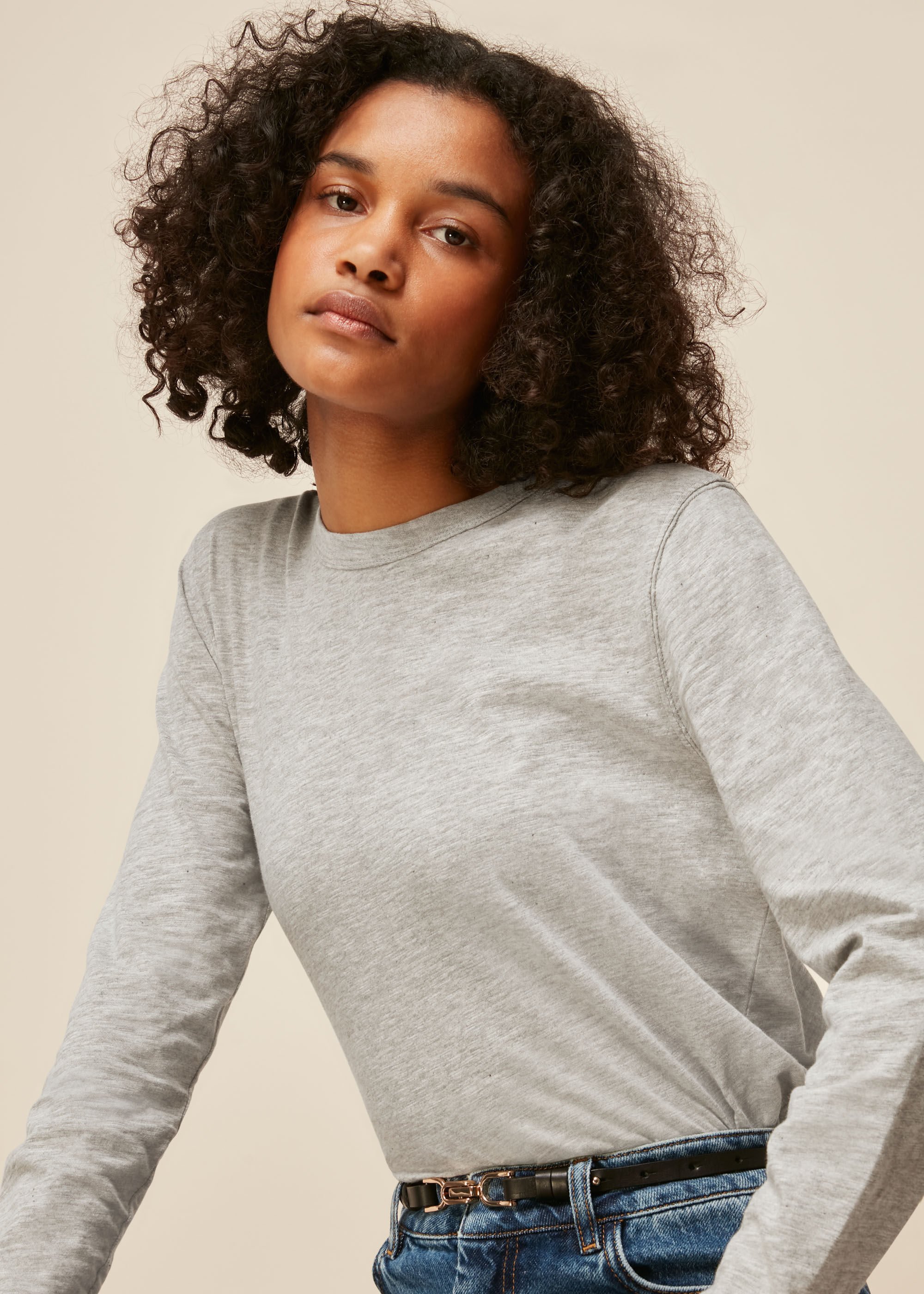 Whistles long sleeve top clearance