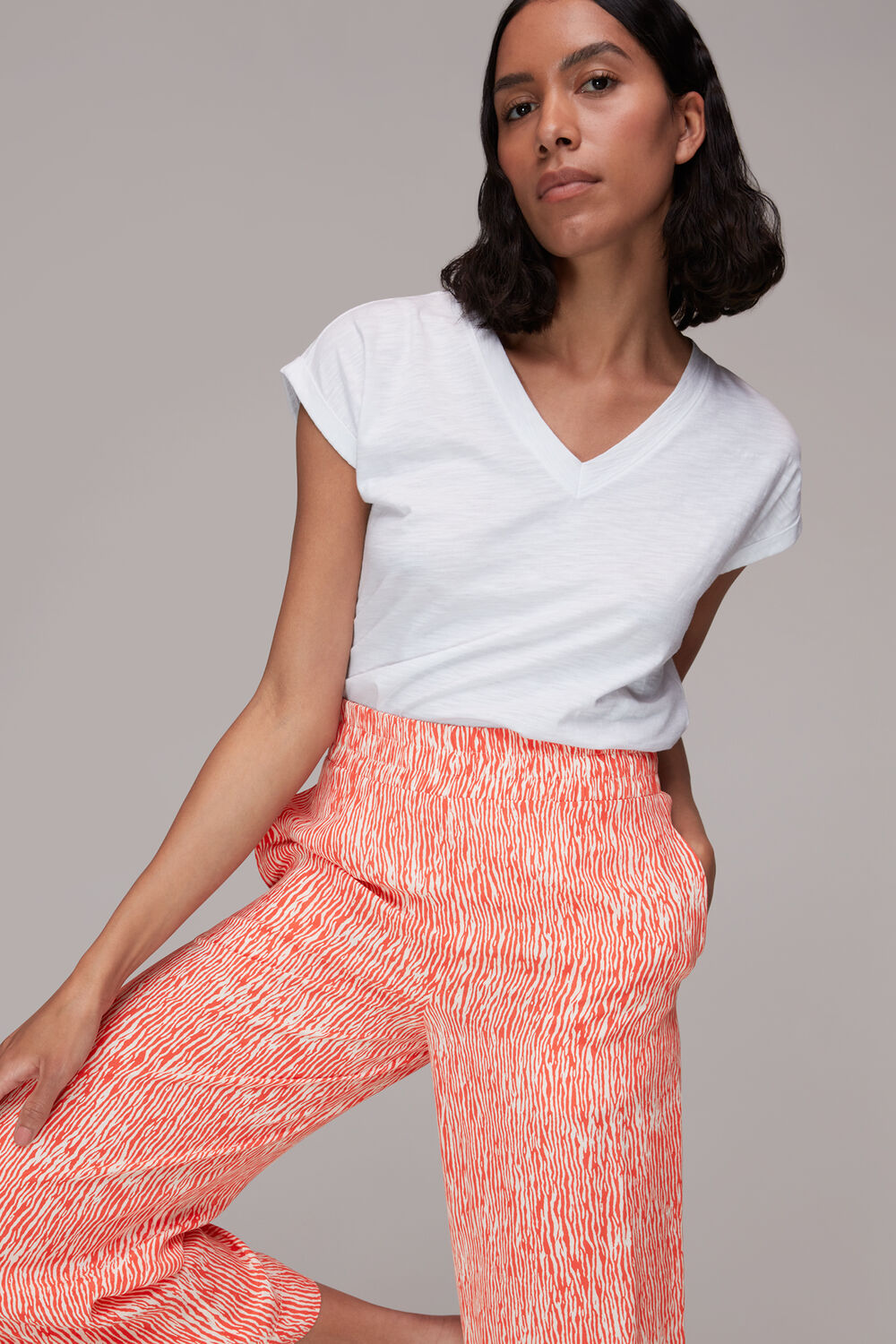 Woodland Animal Print Trouser