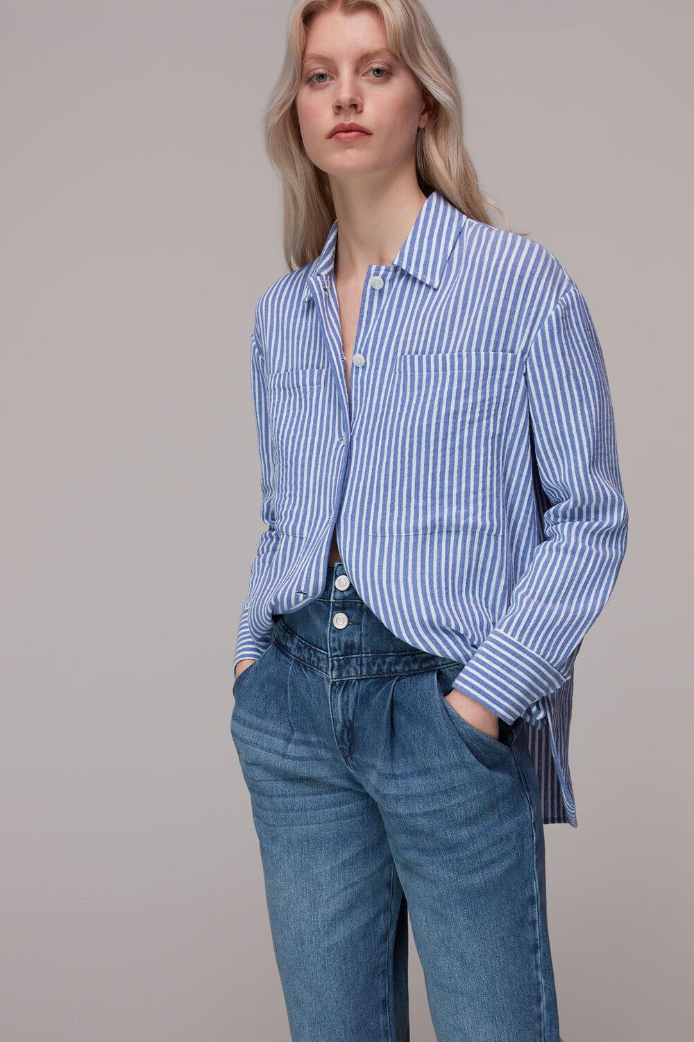 Denim Authentic India Pleat Jean