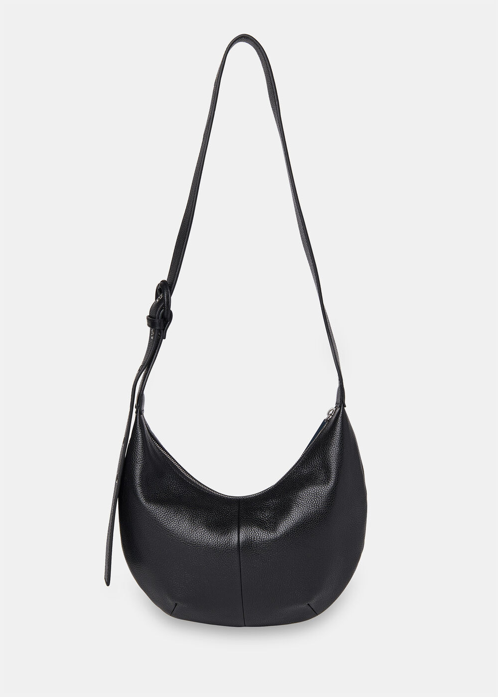 Small Sia Curved Crossbody Bag
