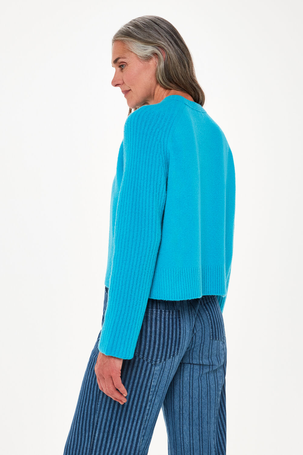 Anna Wool Mix Crew Knit