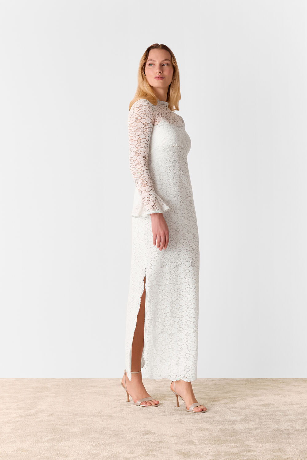 Ivory Frances Lace Wedding Dress