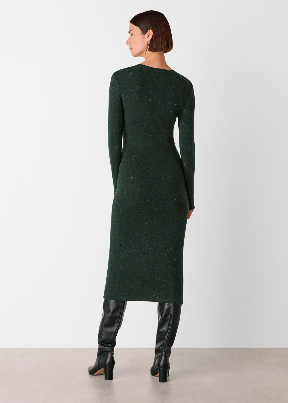 Petite Annie Sparkle Knit Dress