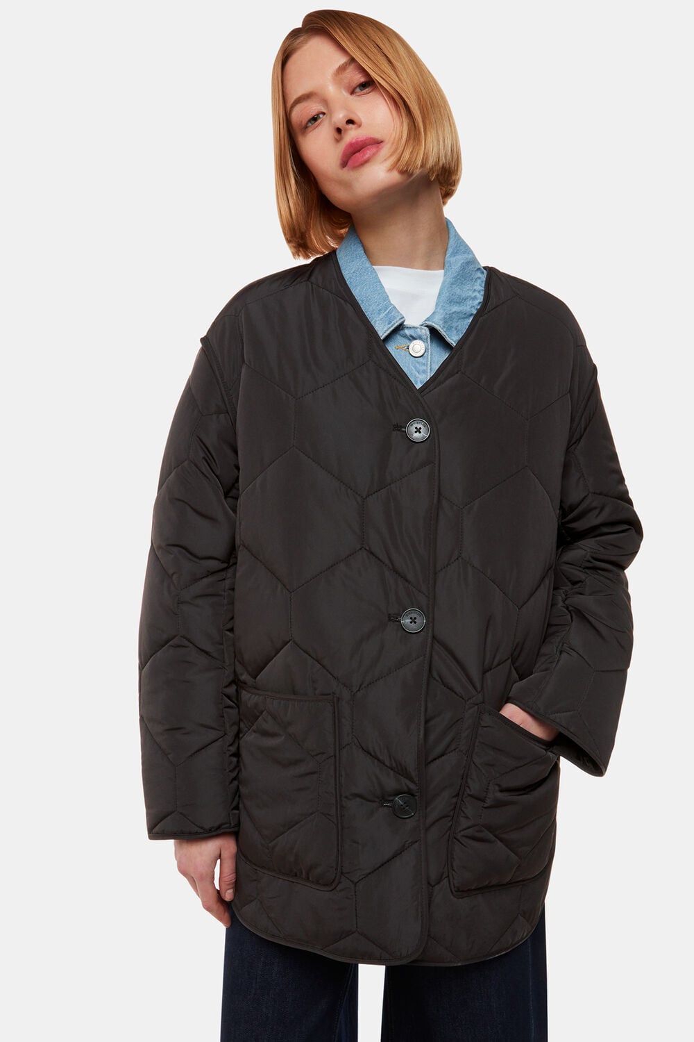 Rita Short Quilted Coat