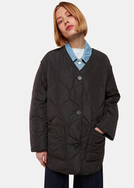Rita Short Quilted Coat