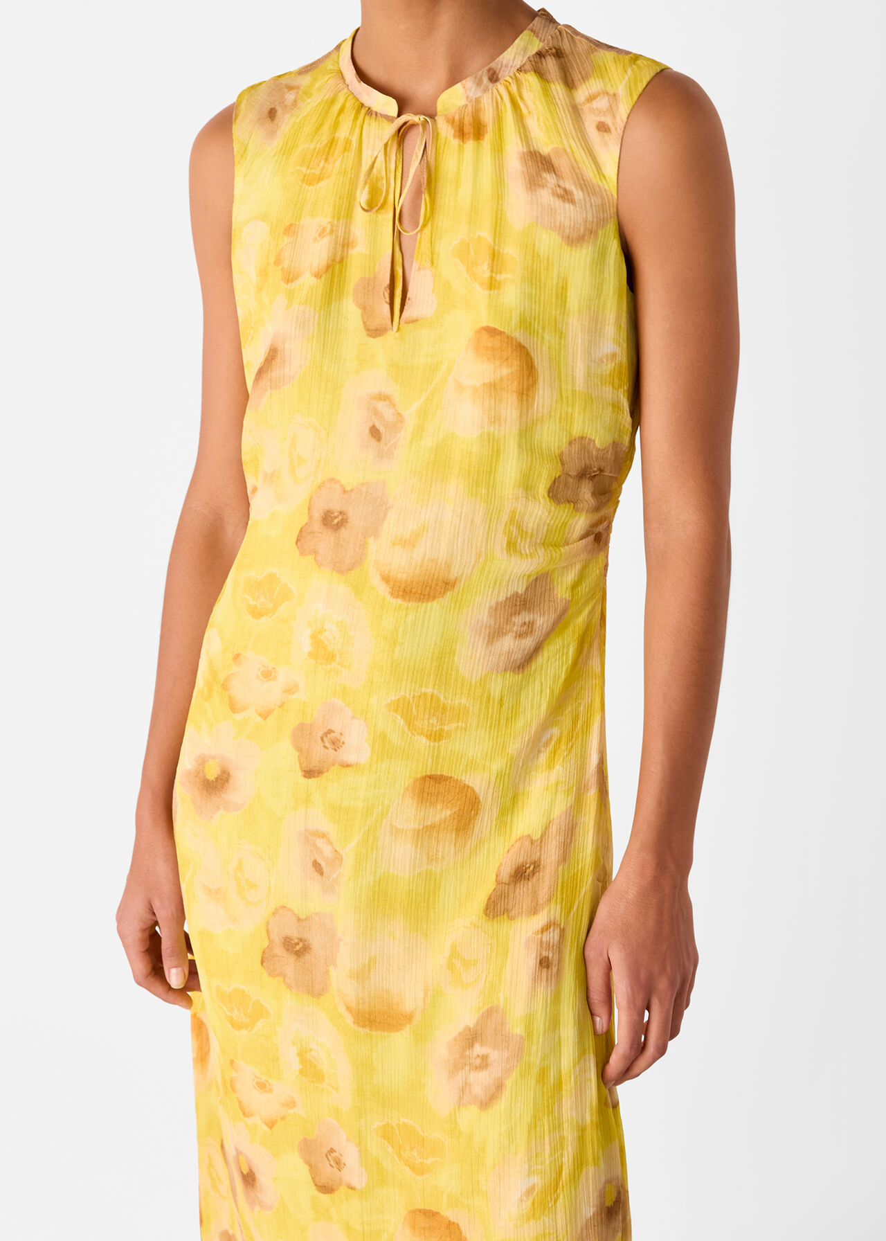 Sunshine Floral Textured Dress