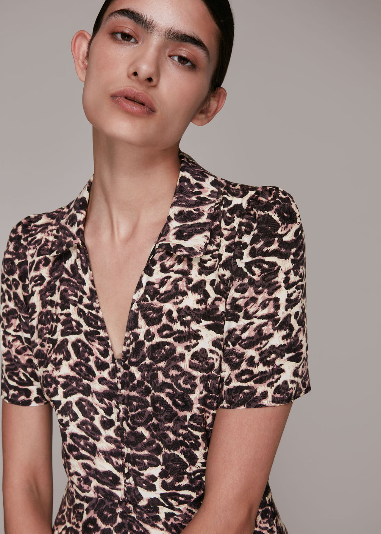 Rowan Clouded Leopard Dress