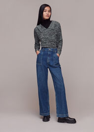 Frill Collar Sweater