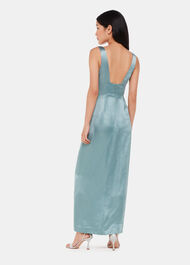 Charlotte Satin Maxi Dress