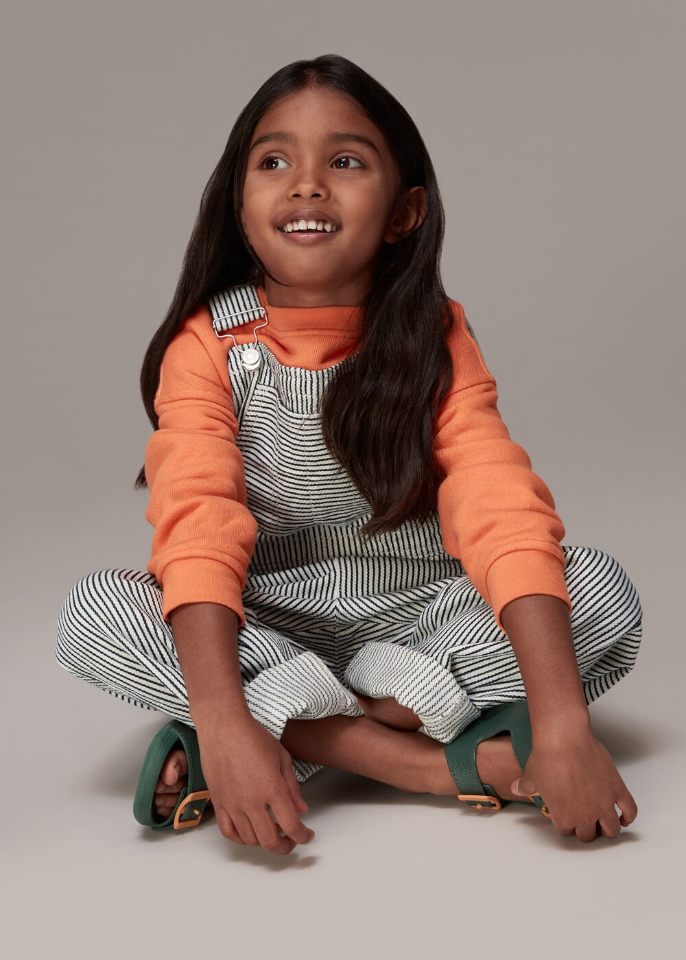 Nico Stripe Dungaree