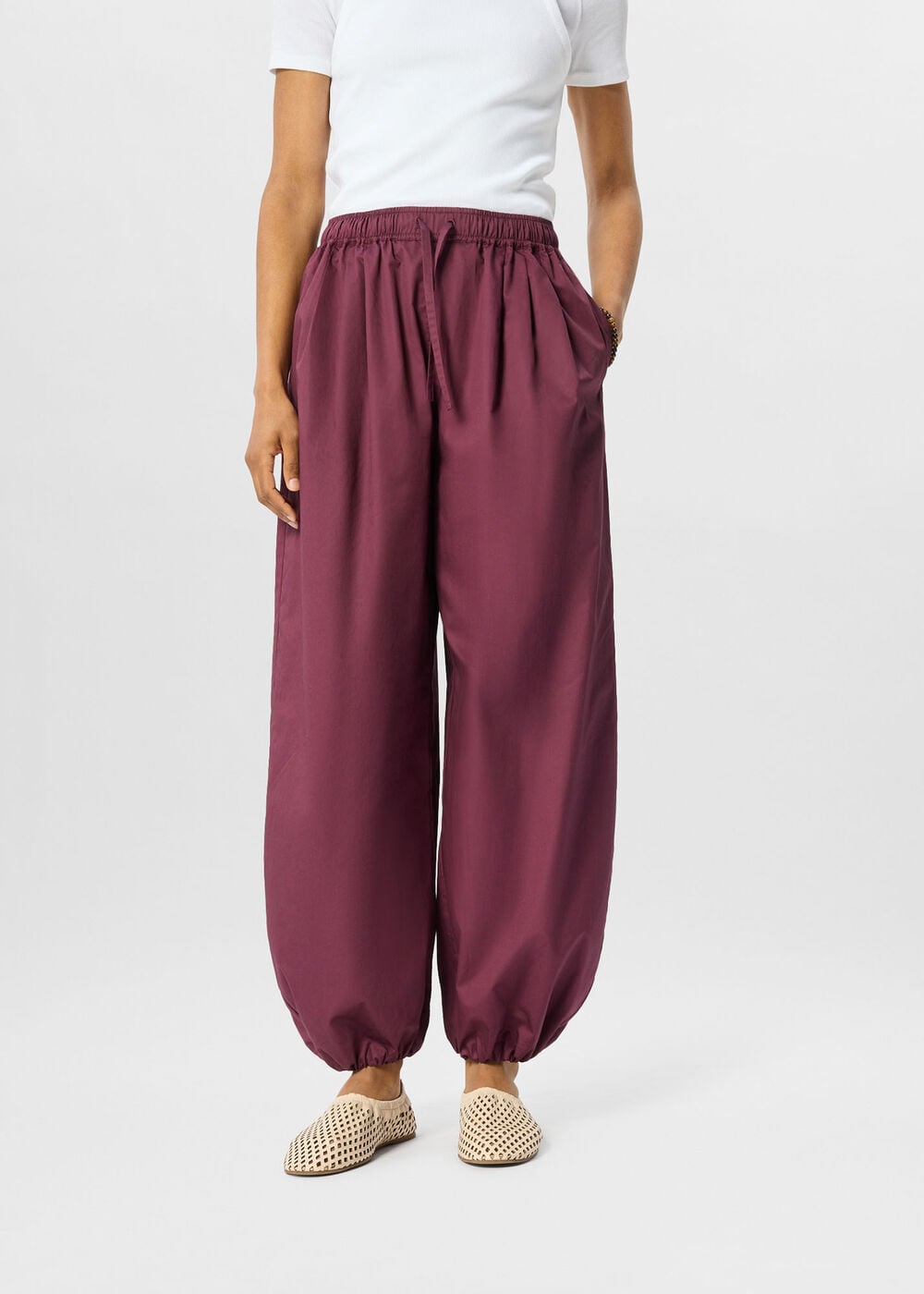 Cotton Balloon Trouser