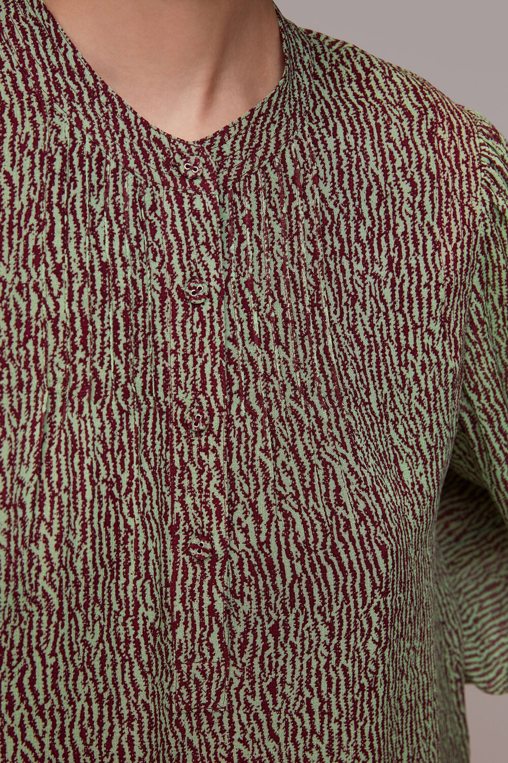Charlotte Maze Print Blouse