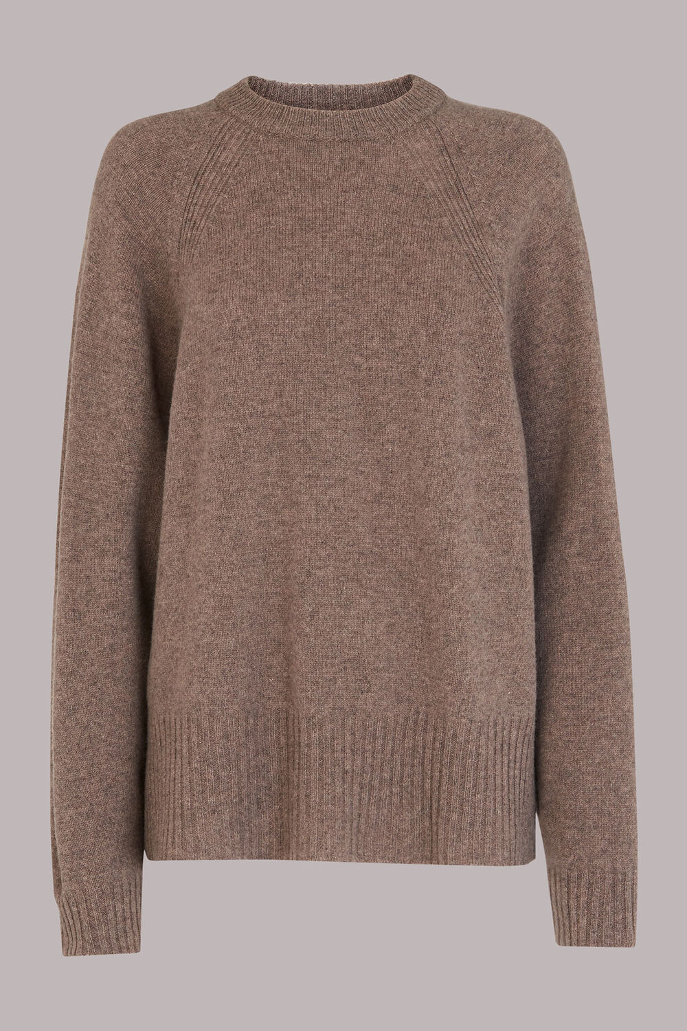 Boyfriend Crew Neck Knit