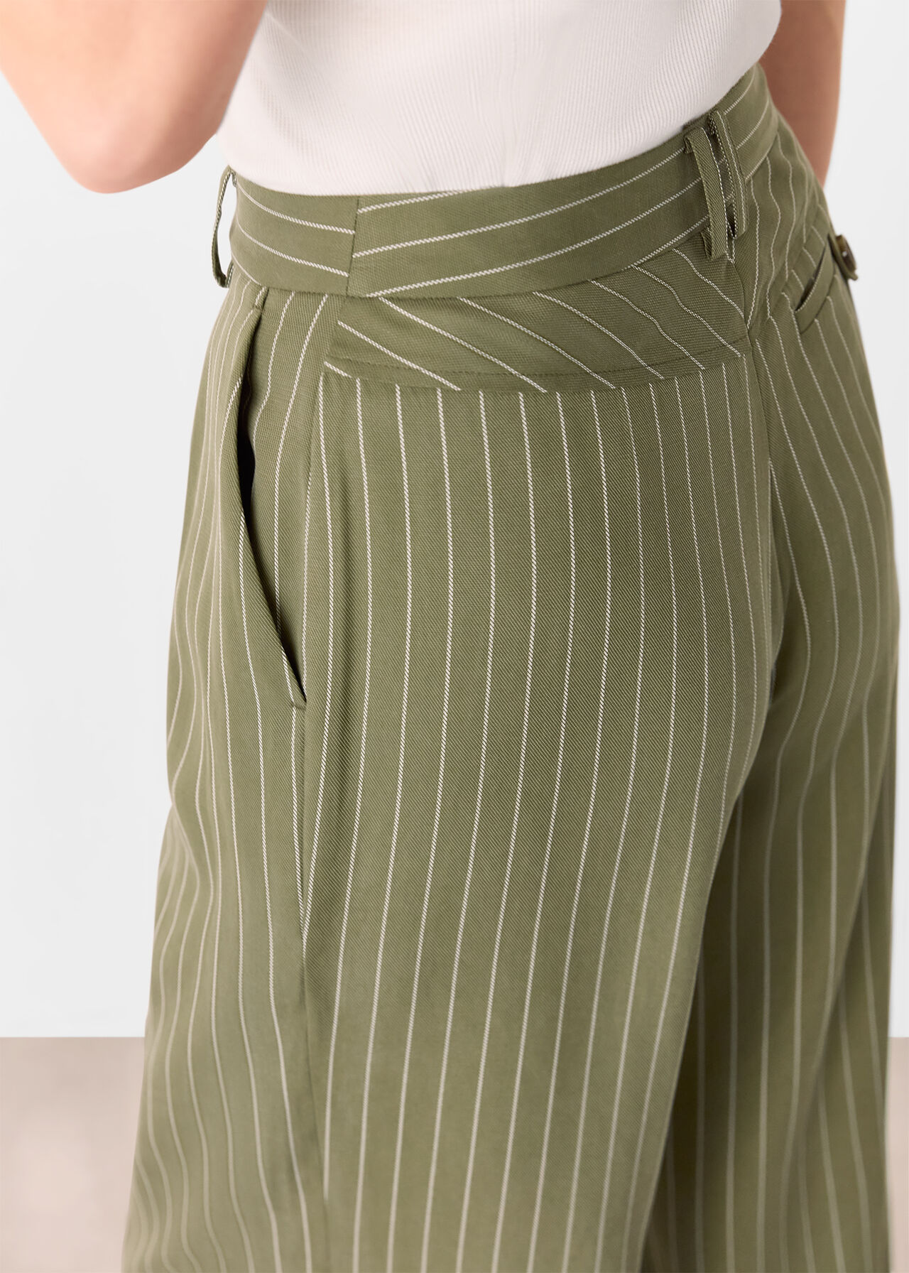 Lottie Pinstripe Trouser