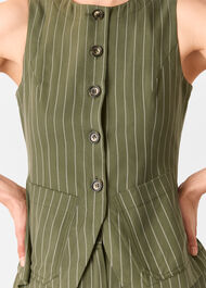 Lottie Pinstripe Waistcoat
