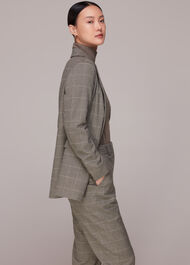 Elizabeth Check Blazer