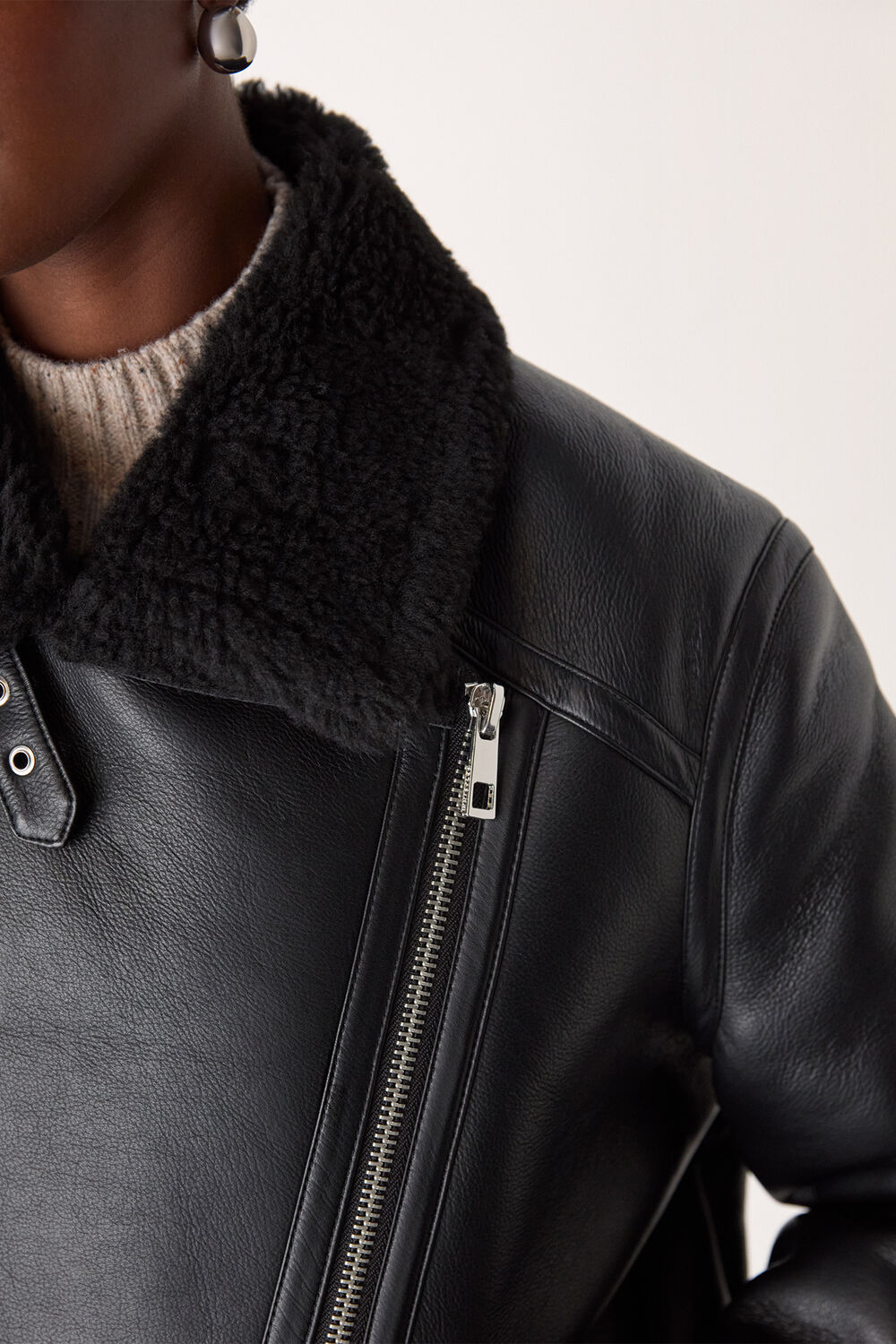 Faux Fur Aviator