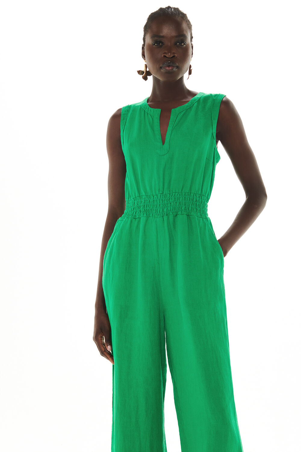 Danny Linen Jumpsuit