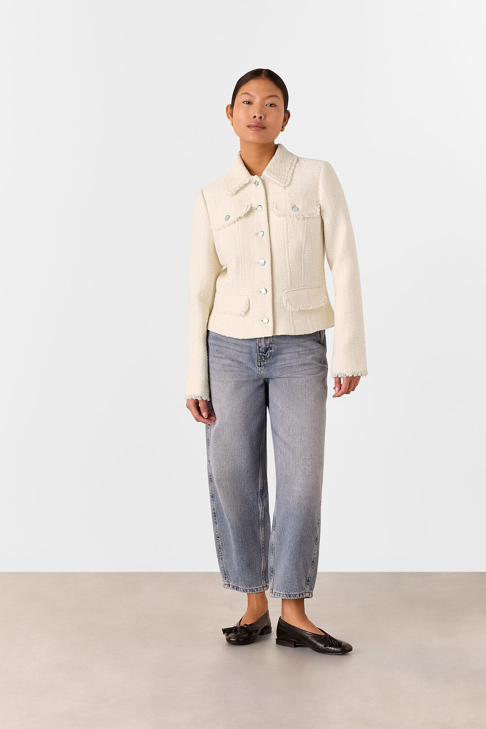 Petite Lucie Boucle Jacket