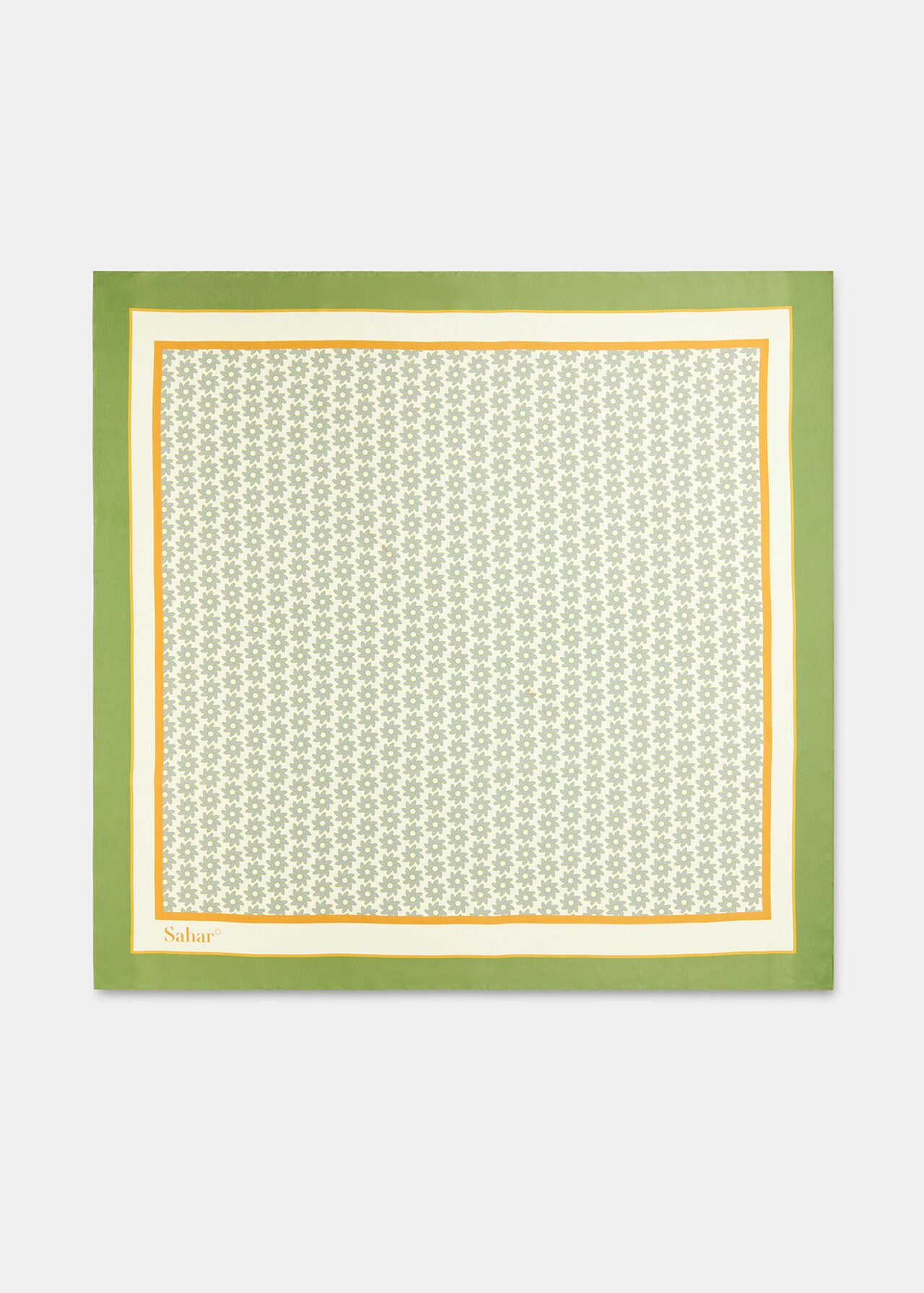 Sahar Buttercup Silk Scarf