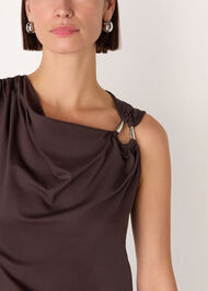Ring Detail Sleeveless Top