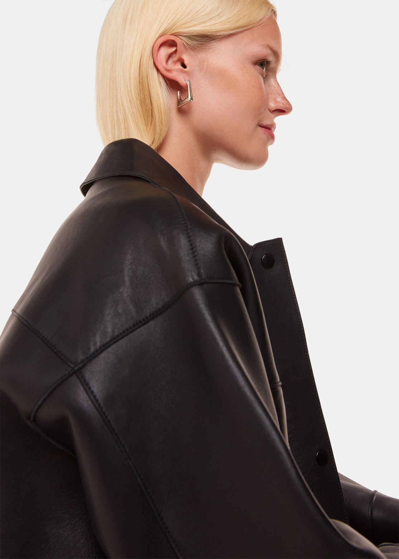 Square Hoop Earring