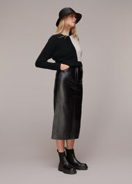 Checkerboard Wool Jumper
